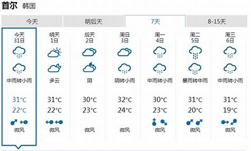 首尔天气预报40天查询_首尔天气预报40天查询最新