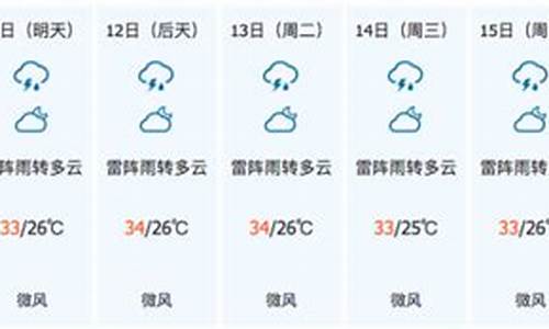 儋州天气预报最新15天查询百度_儋州天气预报最新15天查询